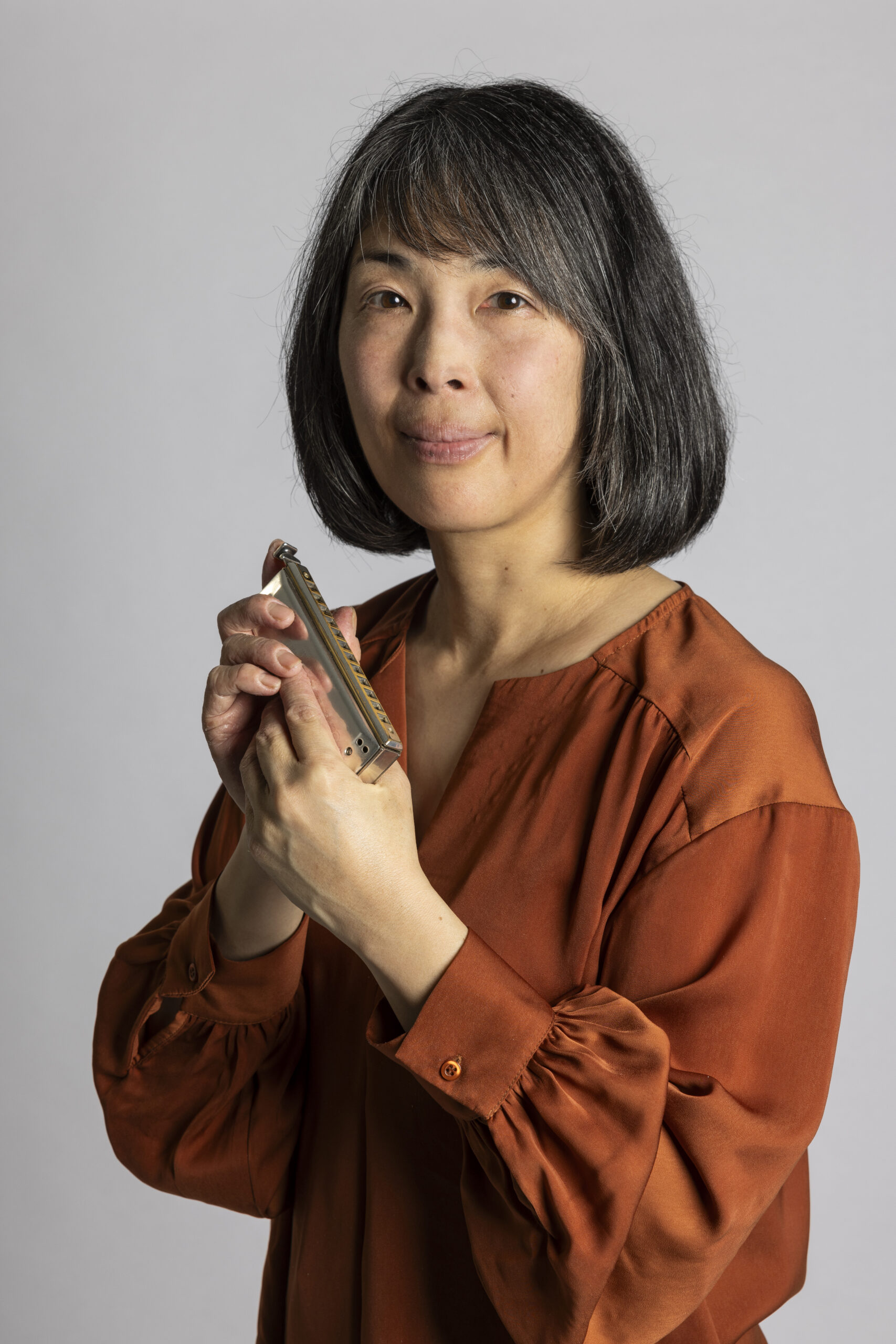 Chromatische Mundharmonika Online-Training Advanced mit Naoko Nebl